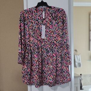 Vibrant Multicolor Women's Blouse